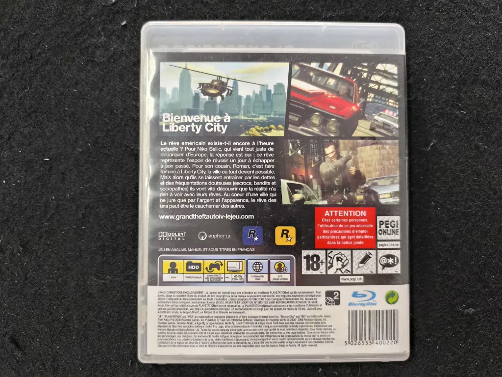 Grand Theft Auto IV(GTA IV) - PS3 R.webp
