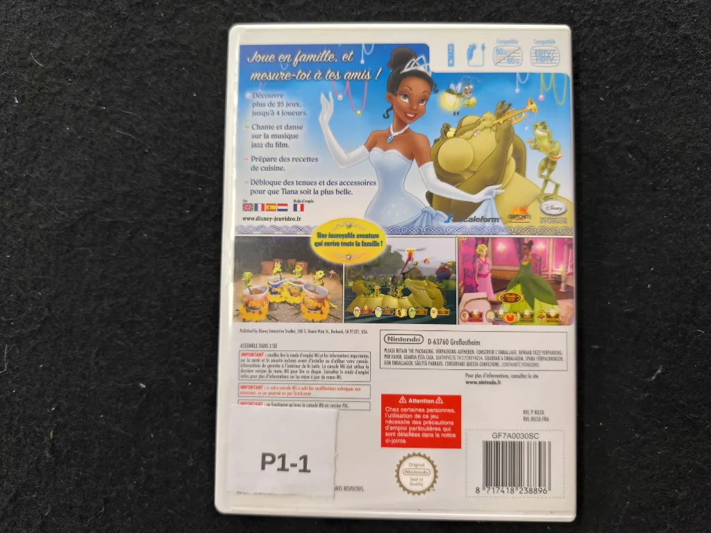 La Princesse et la Grenouille - WII R.webp