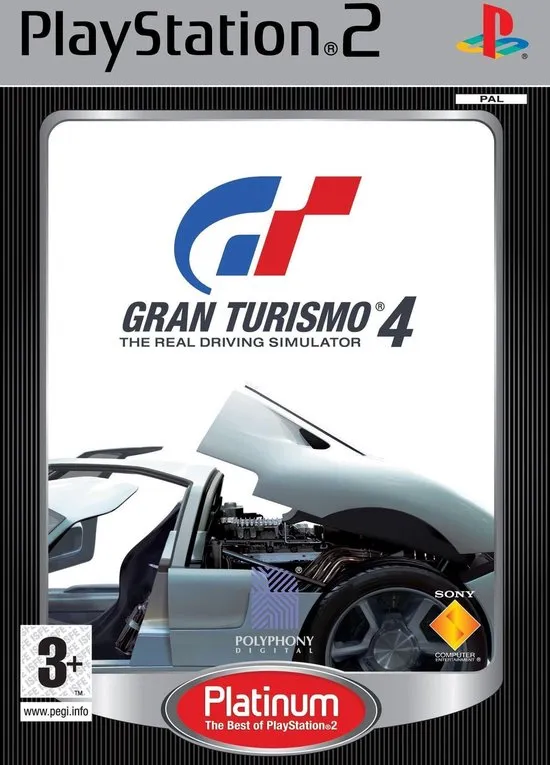 Gran Turismo 4 - PS2 (PLA)