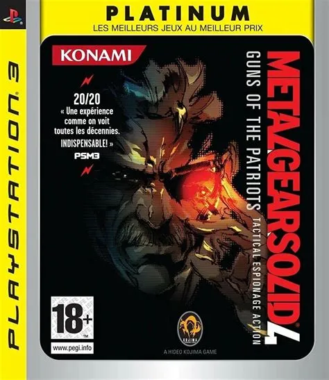 Metal Gear Solid 4: Guns of the Patriots - PS3 (PLA)