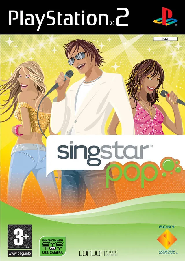[P1-45] SingStar Pop - PS2