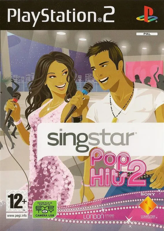 [P1-46] SingStar Pop Hits 2 - PS2