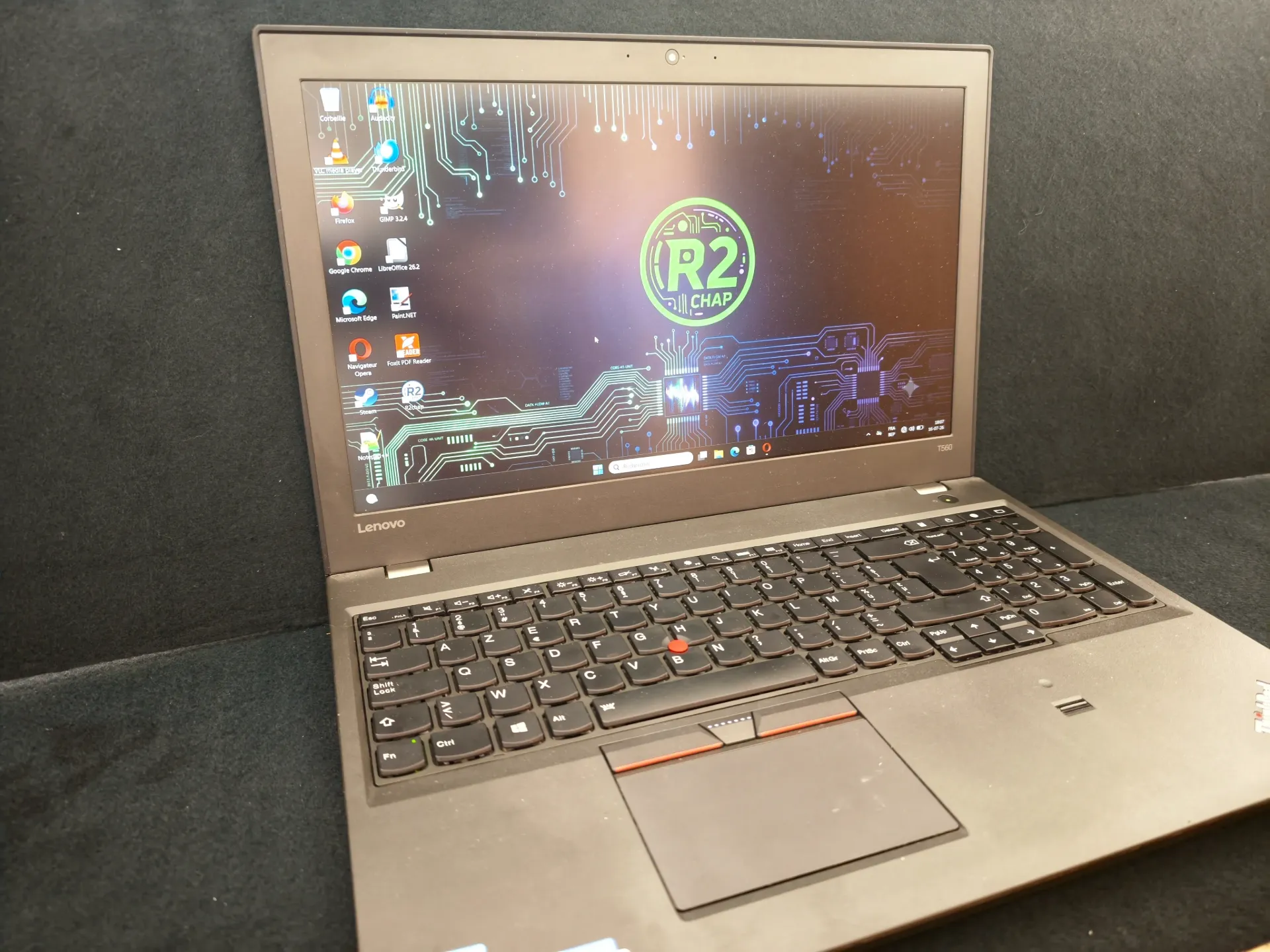 Lenovo T560 - Intel Core i5 / 8 Go RAM / SSD 250 Go / Windows 11